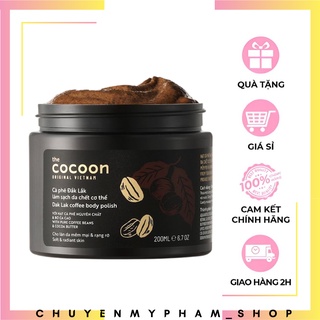 Tẩy da chết body cà phê đắk lắk cocon 200ml