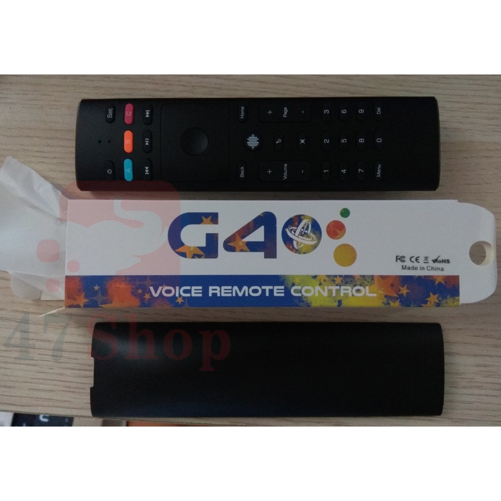 Điều khiển chuột bay tìm kiếm giọng nói G40s - Remote Mouse Air Voice IR