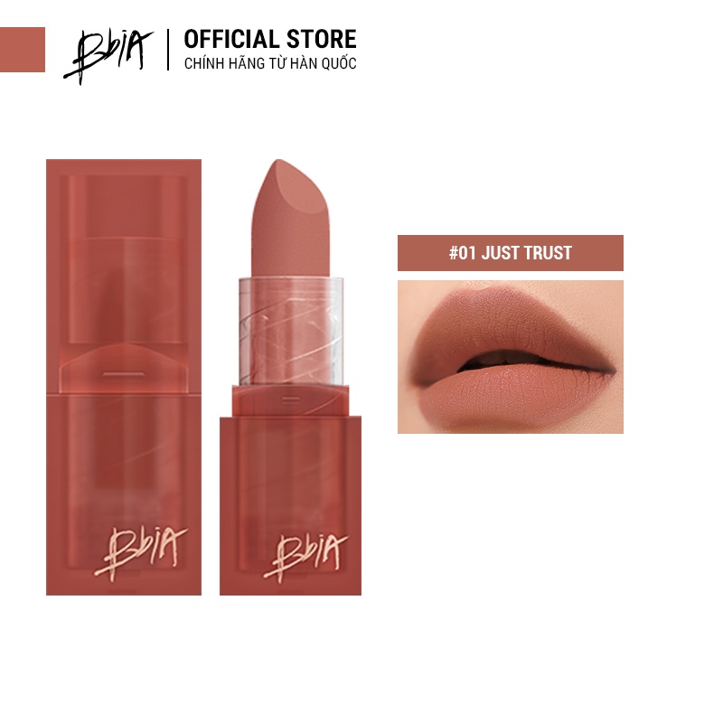 Son Thỏi Lì Bbia Last Powder Lipstick (6 màu) 3.5g - Bbia Official Store