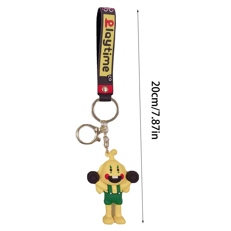 Móc gắn chìa hình nhân vật Poppy Playtime Huggy Wuggy