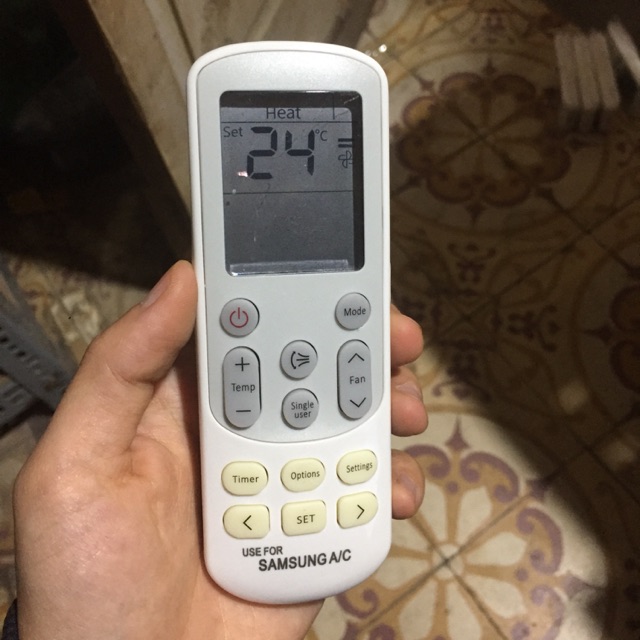 ĐIỀU KHIỂN ĐIỀU HOÀ 2 CHIỀU SAMSUNG