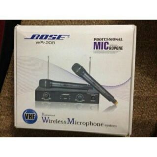 Micro Karaoke Không Dây BOSE WR208 ( 2 MIC ) Cực Hay