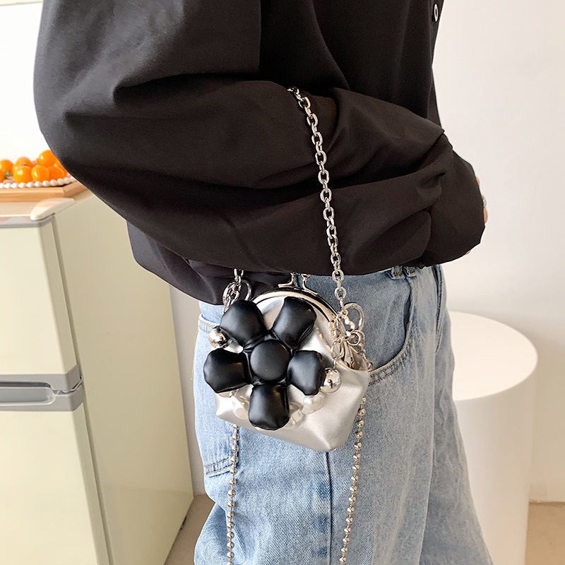 Túi Đựng Tai Nghe Họa Tiết Hoa Xinh Xắn