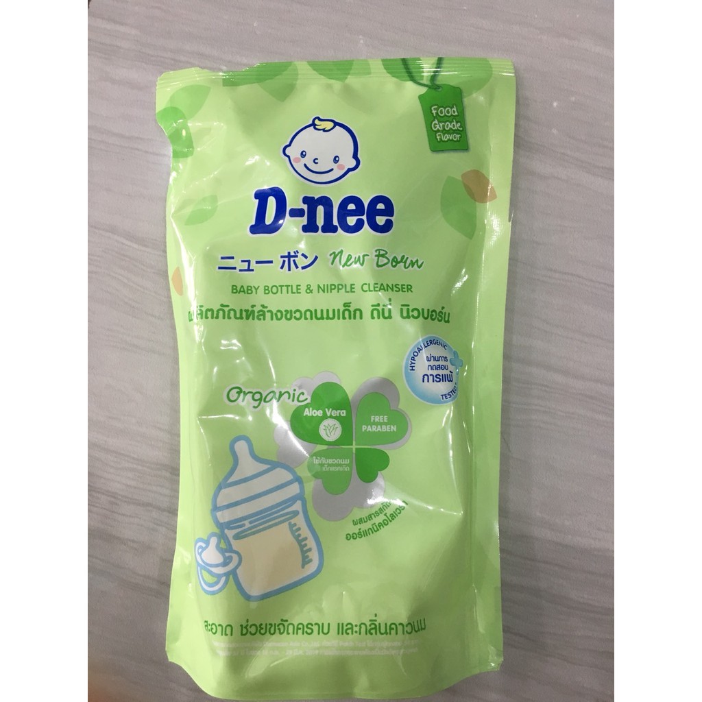 Nước rửa bình sữa Dnee Dạng Túi 600ml (Chính hãng có tem Công ty Đại Thịnh)