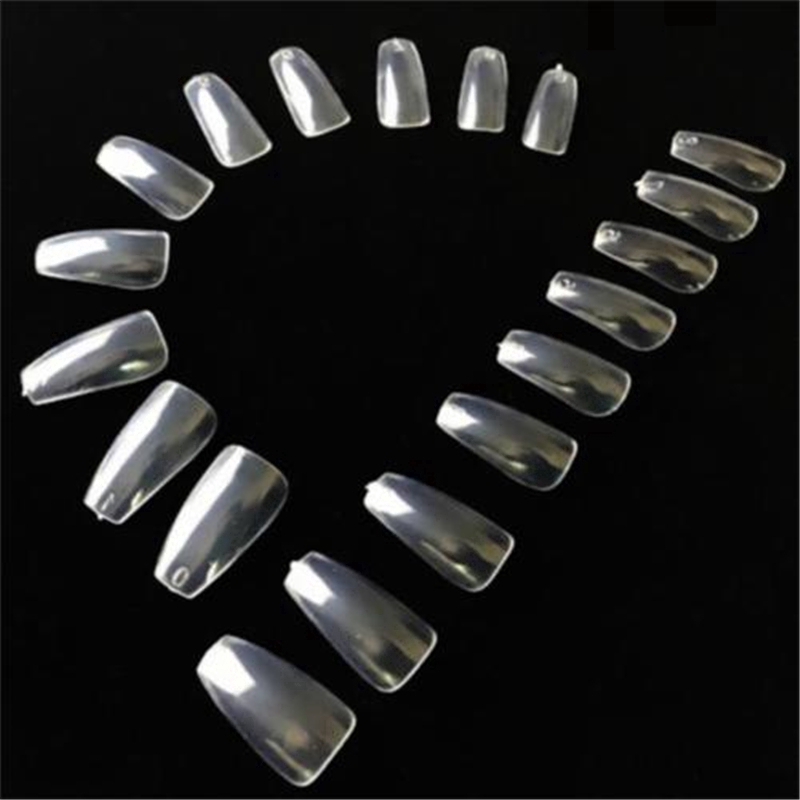 [Hàng mới về] Set 100/ 600 móng tay giả bằng acrylic cao cấp