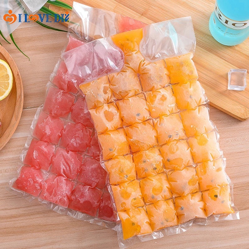 Set 10 Túi Làm Nước Đá Sử Dụng Một Lần Tiện Lợi