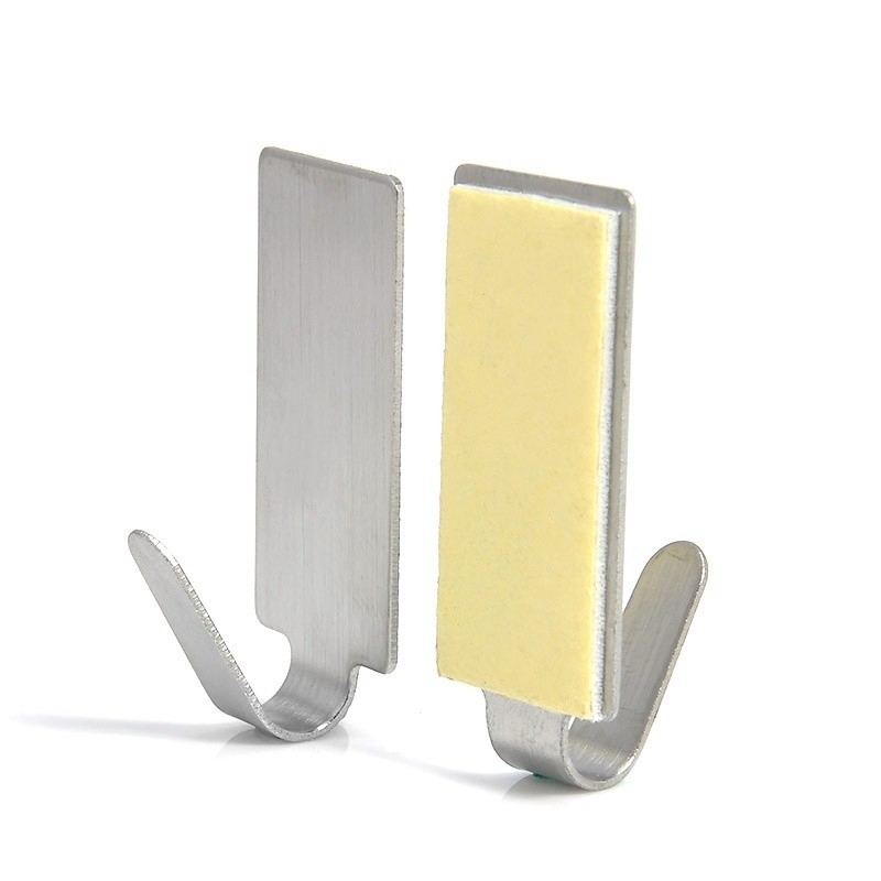 【COD】Bộ 6 Móc Treo Đồ Dán Tường Bằng Thép Không Gỉ