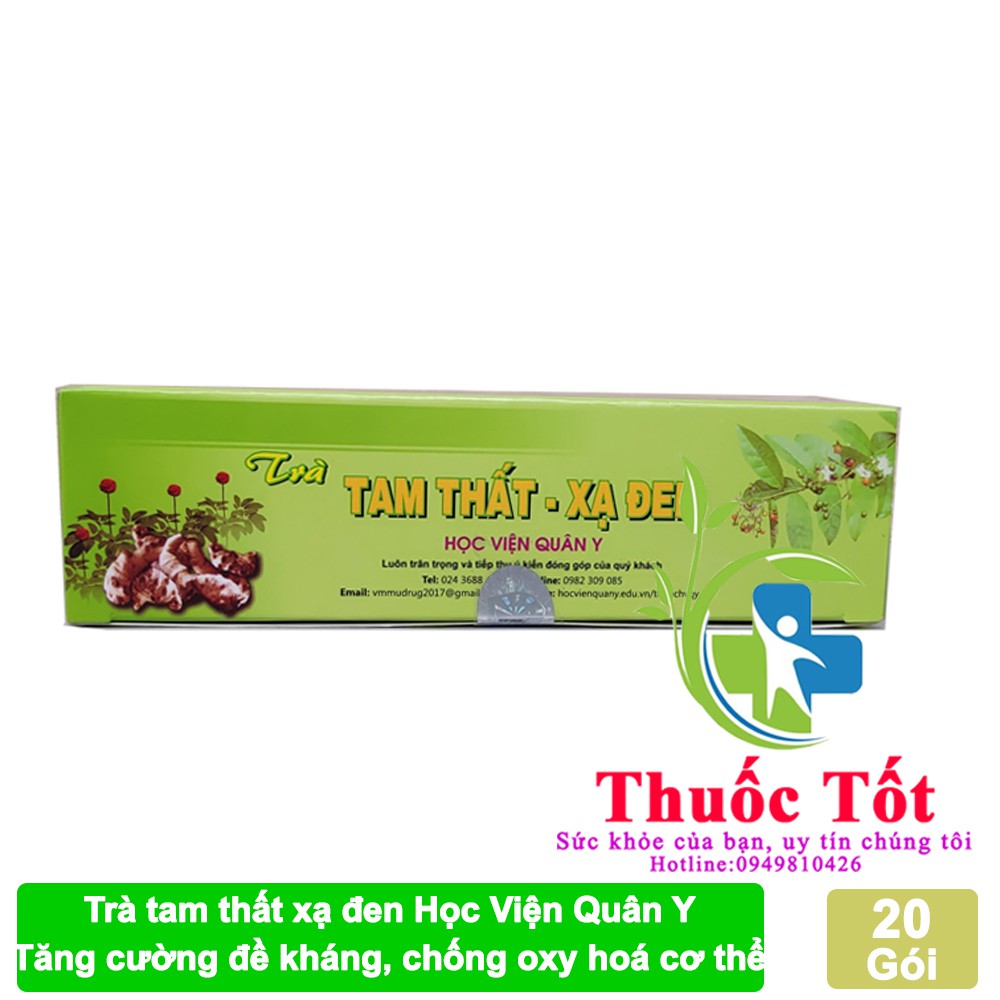 Trà Tam Thất Xạ Đen - Học Viện Quân Y