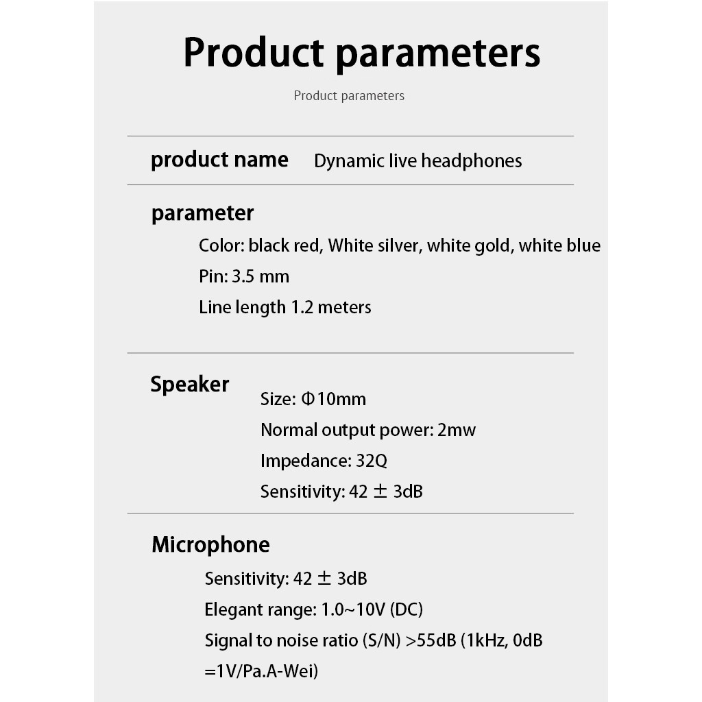 Tai Nghe Nhét Tai Jack 3.5mm Âm Thanh HIFI Có Micro Chống Ồn Tiện Dụng