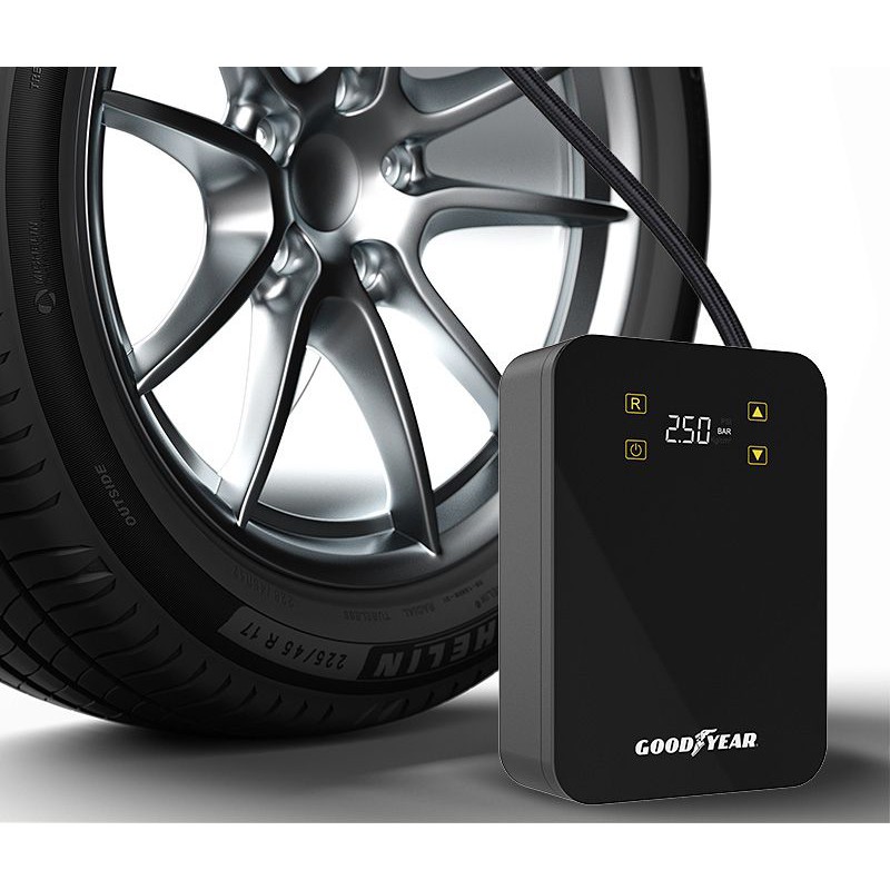 Bơm lốp ô tô GoodYear GY-3302 màn hình cảm ứng ( hàng chính hãng )
