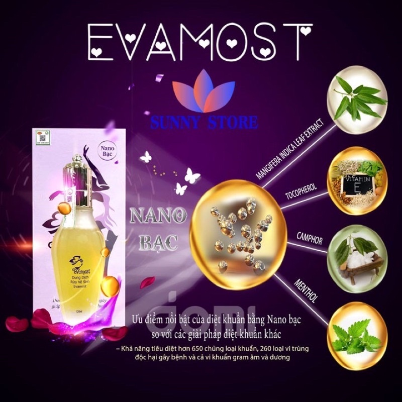 EVAMOST Dung Dịch Vệ Sinh Phụ Nữ