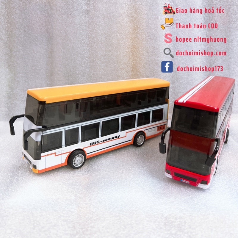 Ảnh thật Mô Hình Xe Bus 2 Tầng YD632