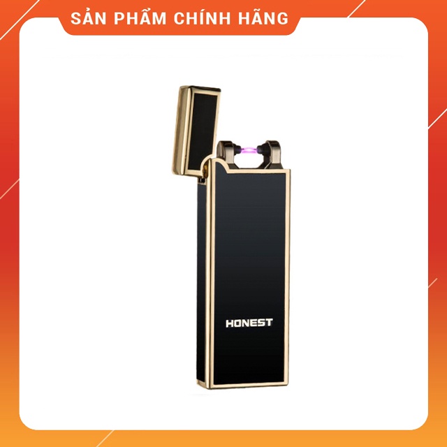 Dụng Cụ Mồi Bếp-𝓑𝓪̣̂𝓽 𝓛𝓾̛̉𝓪 Vảy 1 Tia l.ửa Plasma Đan Chéo Honest BCZ4056 - Sạc Điện Họa Tiết In Logo