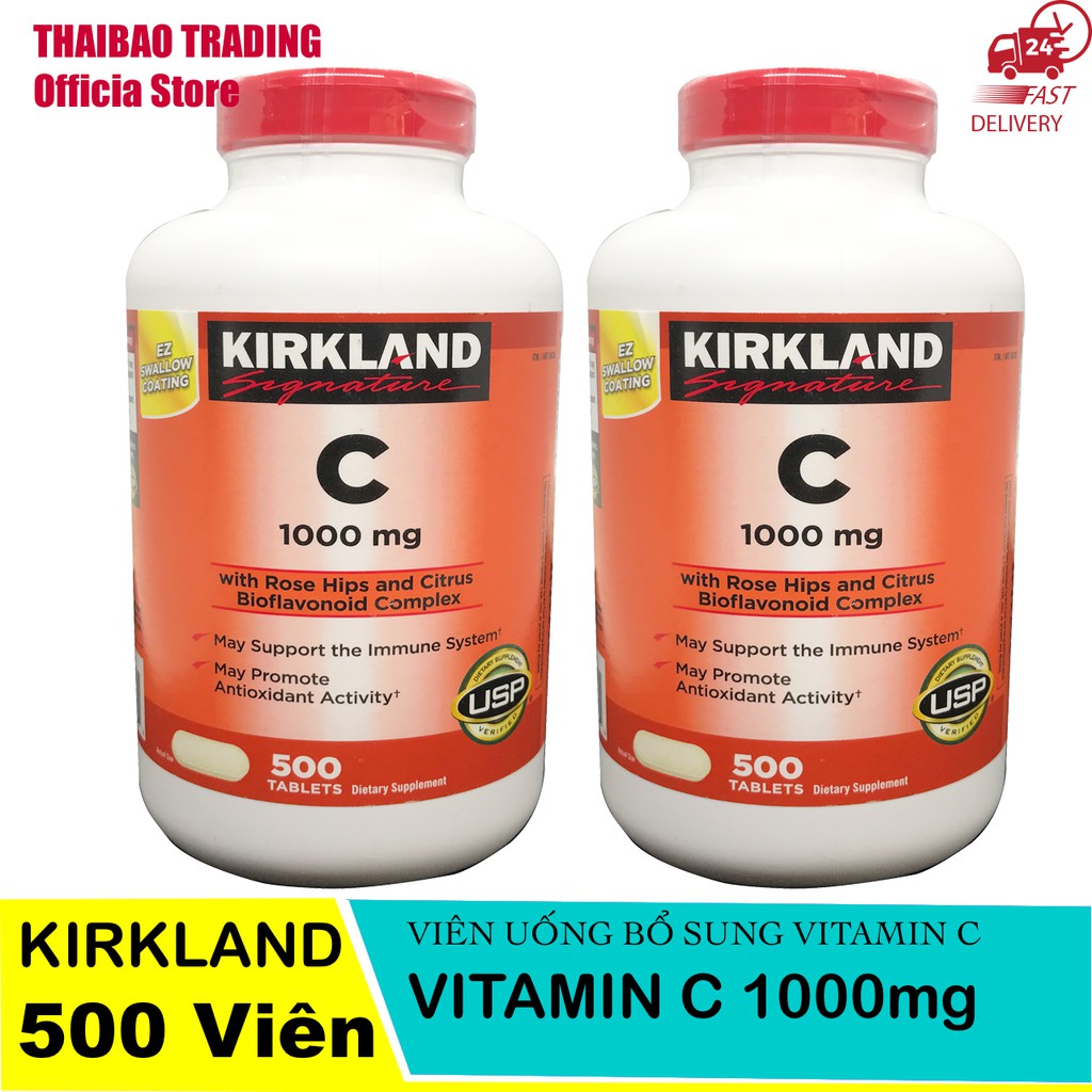 Mẫu Mới Vien Uống Bổ Sung Vitamin C 1000mg Kirkland 500 Vien Gia Ban 580 000 Giảm Can Mỹ Mẫu Mới Vien Uống Bổ Sung Vitamin C 1000mg Kirkland 500 Vien Gia Ban 580 000 Giảm Can Mỹ