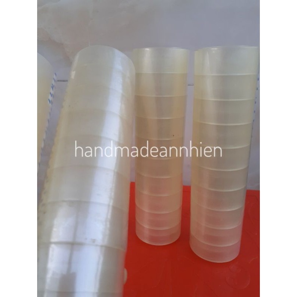 1 cuộn băng keo văn phòng nhỏ, rộng 1.8cm , 15 yards