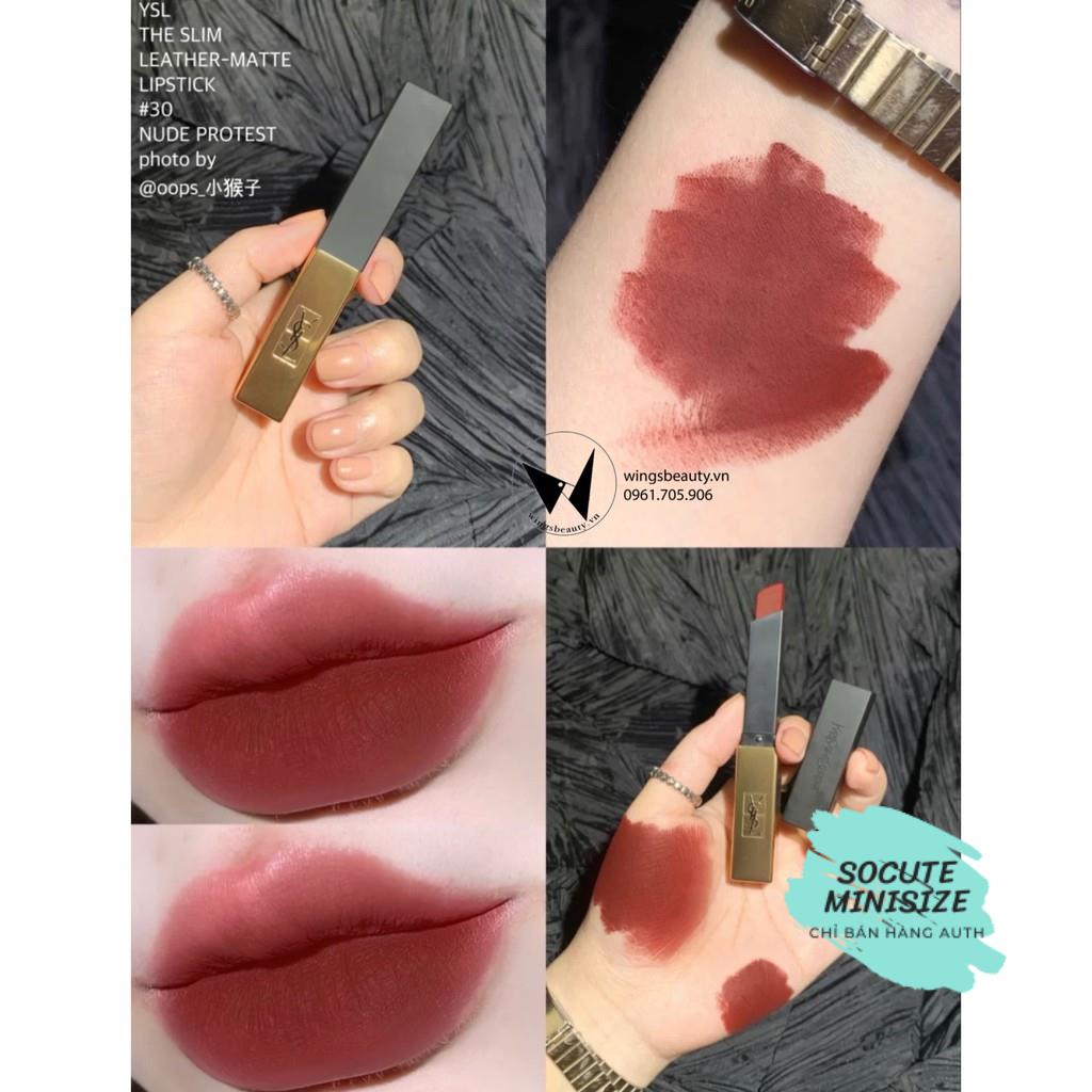 Son YSL The Slim 32 Rouge Rage - 28 True Chili - 30 Nudest Protest - Slim Glow Matte 212 - 110 - 21 - 17 Nude Antonym -