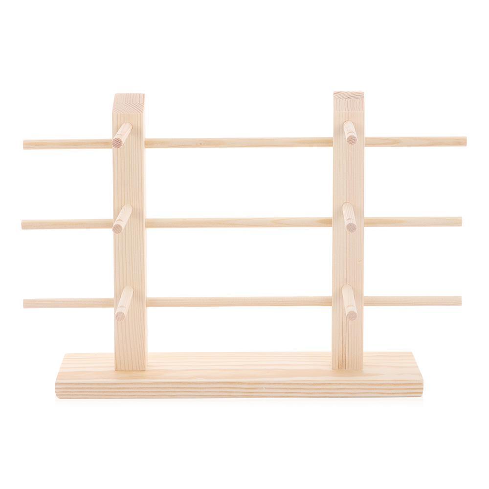 Kệ Gỗ Nhiều Tầng Trưng Bày Mắt Kính Tiết Kiệm Không Gian