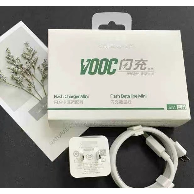 Bộ sạc nhanh vooc oppo 4A (Micro + Type C)