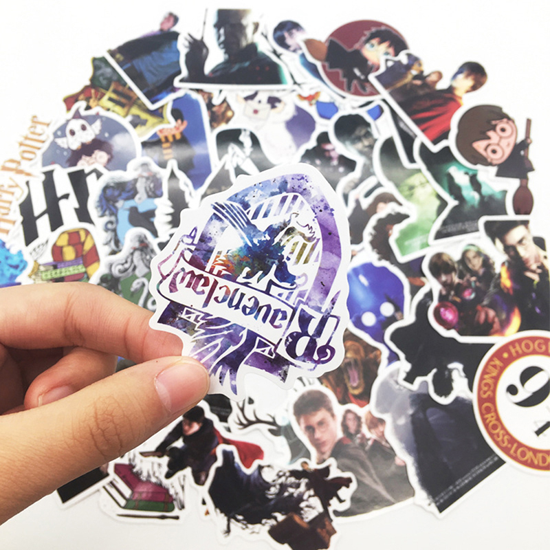 (Prosperityu2) 50pcs Harry Potter Stickers