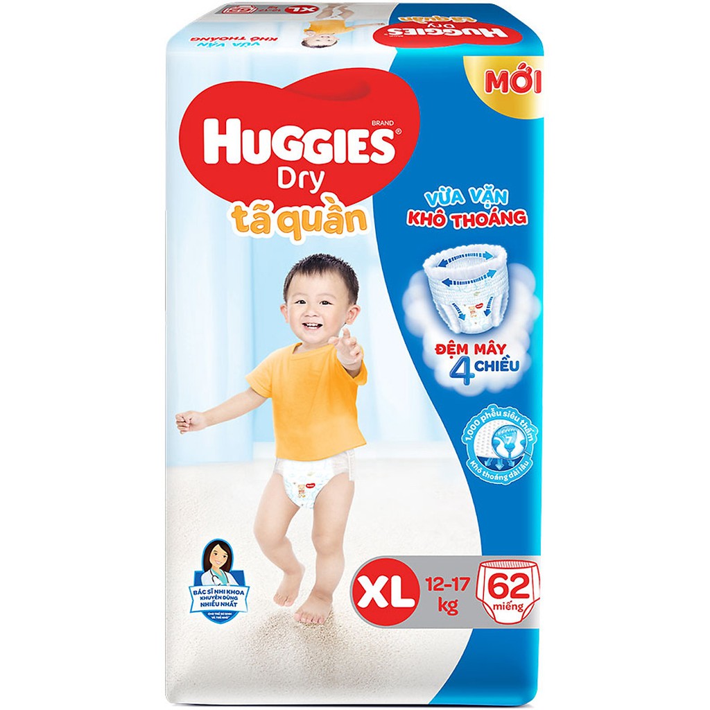 Bỉm tã quần huggies siêu đại đủ size M40,M74,L38,L68,XL32,XL62,XXL28,XXL56