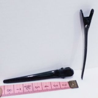 Combo 4 kẹp tóc mỏ vịt sắt màu đen (6cm/8cm)