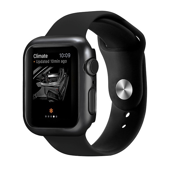 Ốp Case Thinfit PC cho Apple Watch Series 6 / Apple Watch SE Size 40mm/44mm (Mẫu: Đen Kích cỡ: 40mm)