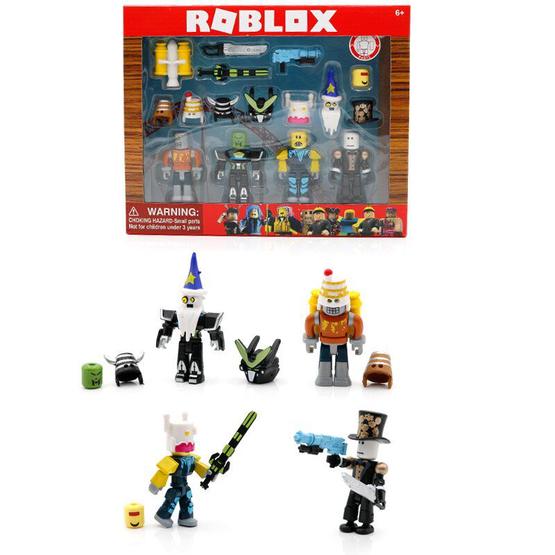 Mô hình đồ chơi nhân vật hoạt hình ROBLOX bằng PVC làm quà tặng giáng sinh cho bé
