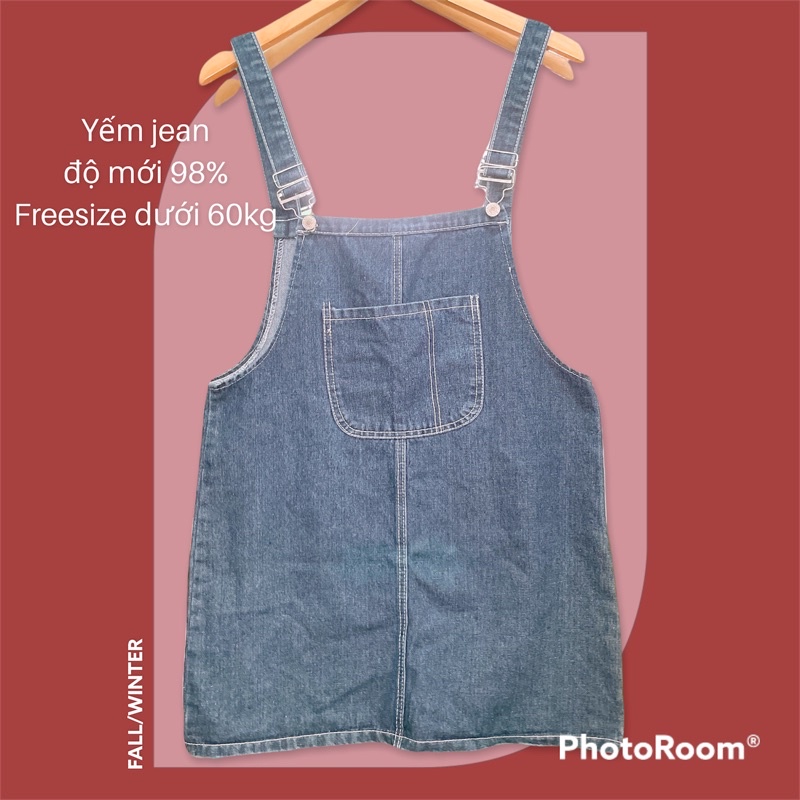 YẾM JEAN SIÊU PHẨM FREESIZE 2hand
