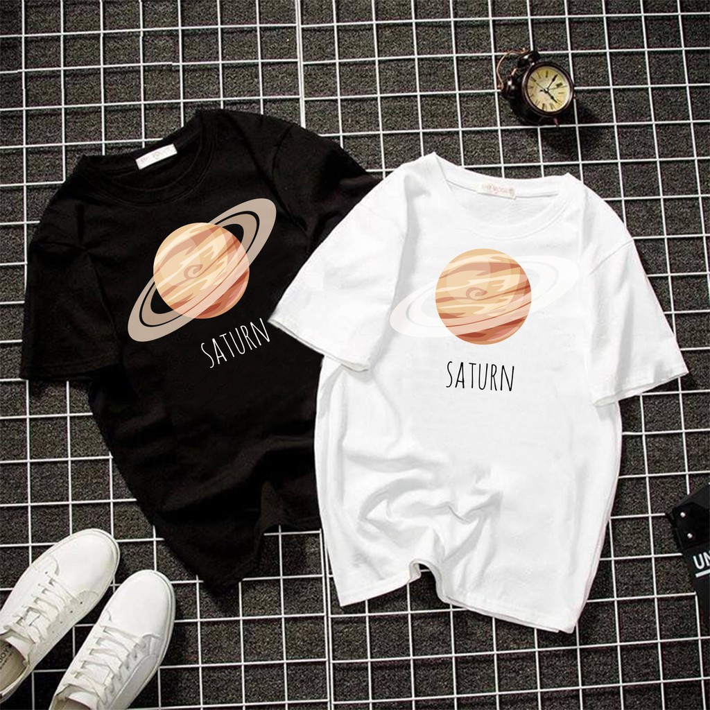 Áo Thun Unisex Khoa Hoc - Sao Thổ