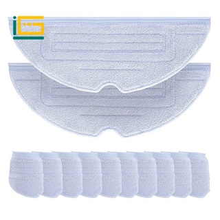 Bộ 12 miếng vải lau sàn cho robot hút bụi xiaomi roborock s7 s7+ s7 maxv s7 maxv plus s7 maxv ultra q7 max+