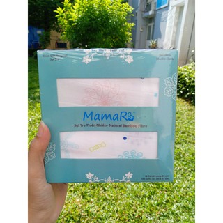 Set 10 khăn sữa sợi tre Mamaru 25x25