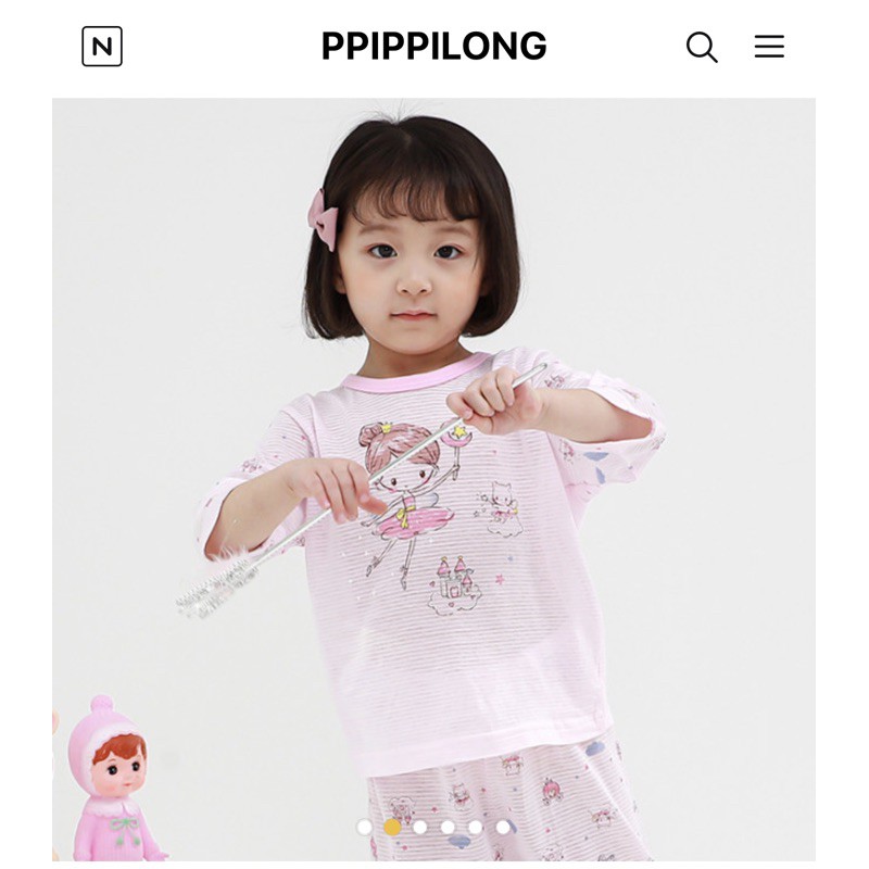 Áo tay lỡ hình cô gái múa hồng Ppippilong xuất hàn