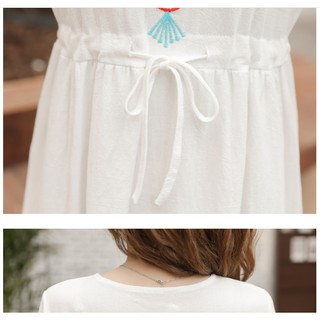ĐẦM BẦU VÁY BẦU CÔNG SỞ THÊU PHONG CÁCH DÂN TỘC