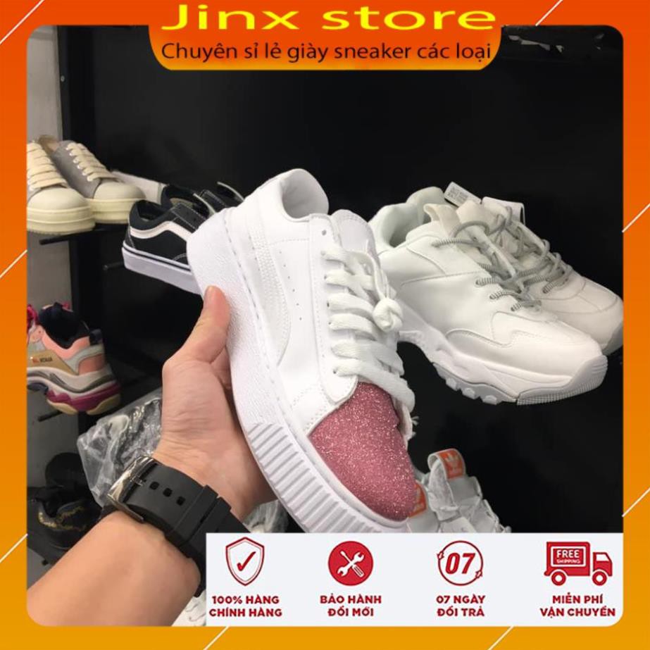 sale lớn nhất 12-12 [Hot Trend ] Giày thể thao Puma nhũ hồng 1.1 -Jinx Store > *