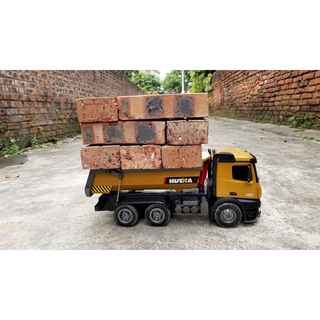 Xe tải ben Huina 573 điều khiển từ xa Huina 1573 Huina573 - Xe công trình RC 6 bánh Xe ô tô Huina 573 cực lớn 20kg