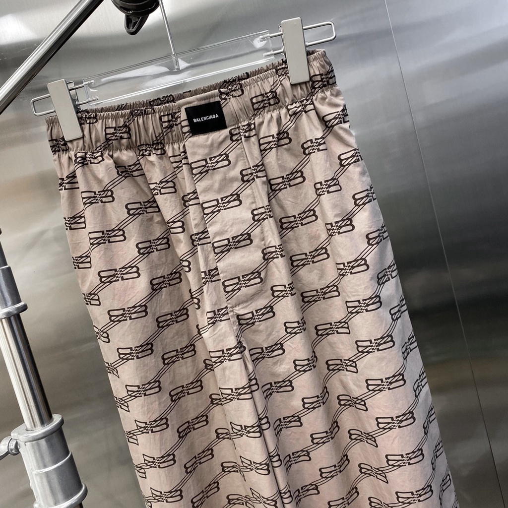 Quần dài nữ ống rộng thời trang cao cấp Balenciaga phong cách cá tính