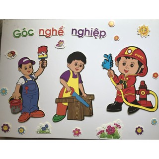 Tranh góc decan xốp trang trí