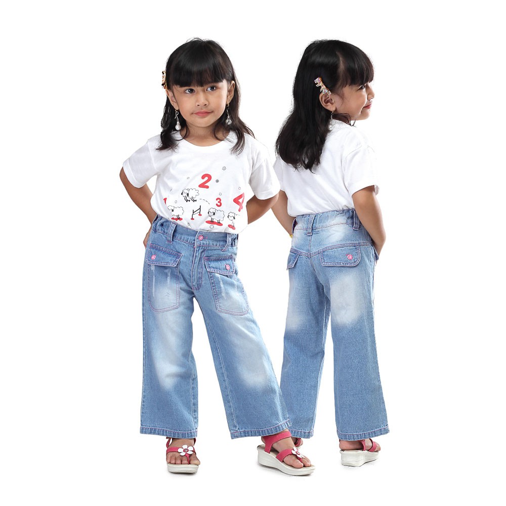 Quần Jean Dài Cho Bé Gái 8-12 Tuổi Levis