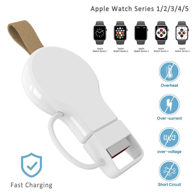 Bộ đế sạc không dây cho đồng hồ thông minh, Apple Watch Series 5/ 4/ 3/ 2/ 1 - XDL-WA04S