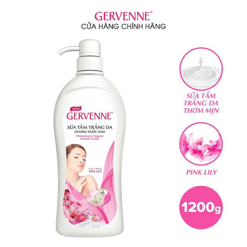 SỮA TẮM GERVENNE 1200ML