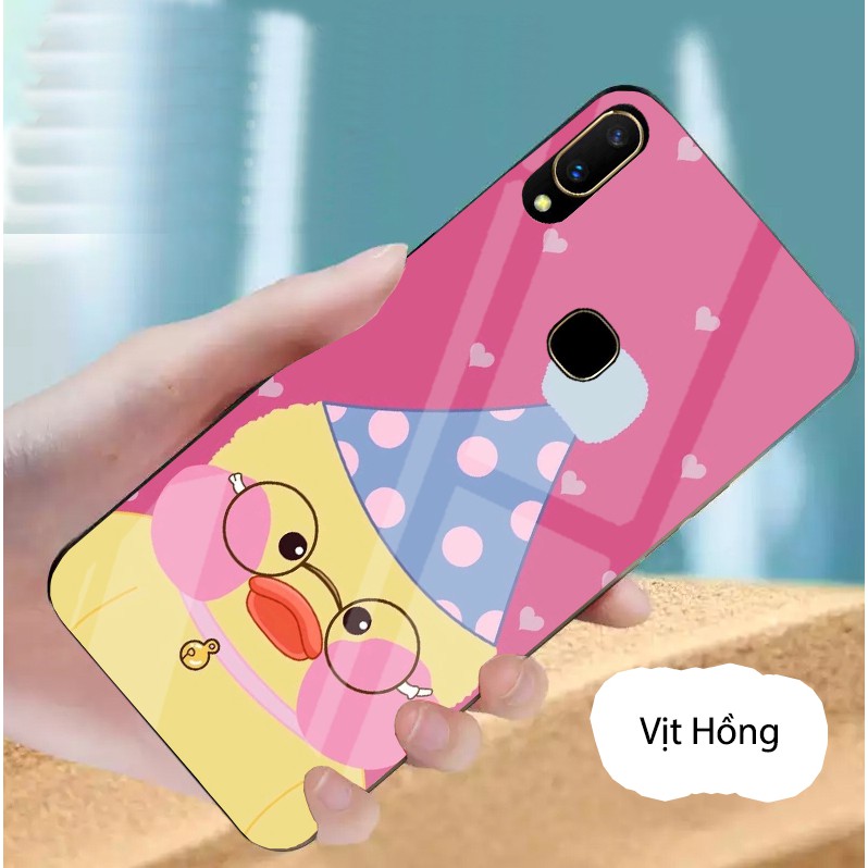 Ốp Vivo V9, V9 Youth , Y85, Y11,V11i, Y91, Y91i, Y93 mặt kính gương bóng