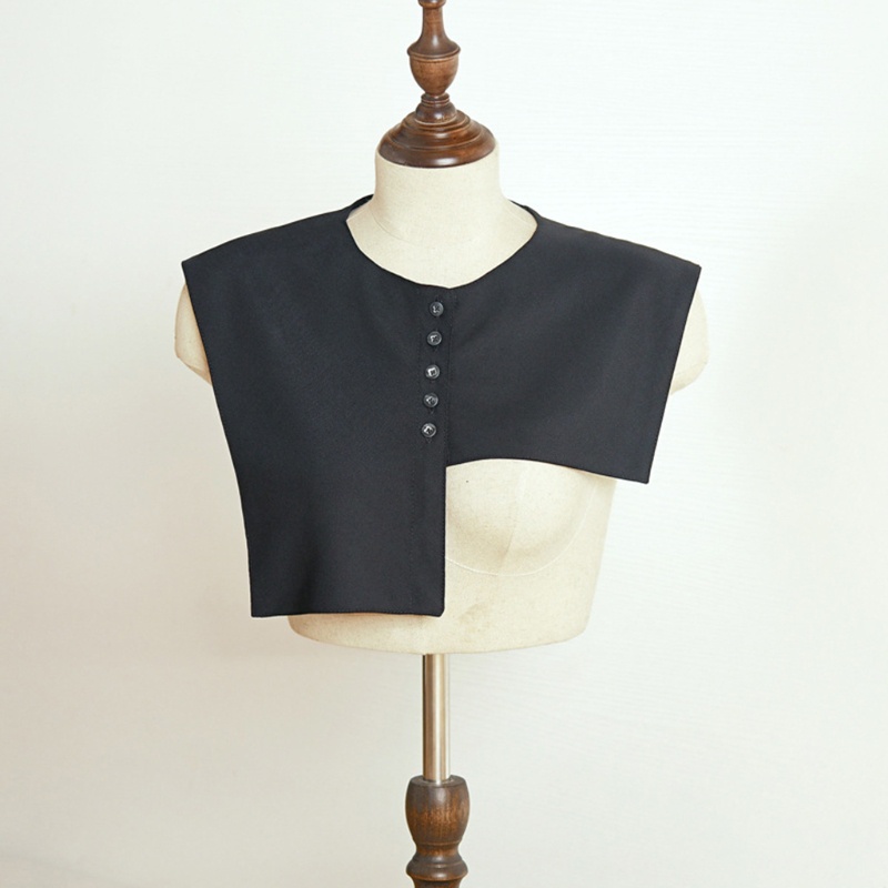 Khăn Choàng Cổ Đính Nút Nhiều Màu Sắc Phong Cách Hải Quân Cho Nữ