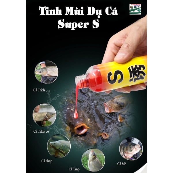Tinh Mùi Dụ Cá Super S -  Siêu Nhậy