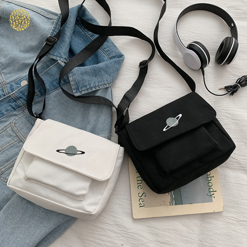 Túi xách nữ vải canvas thời trang phong cách Hàn Quốc