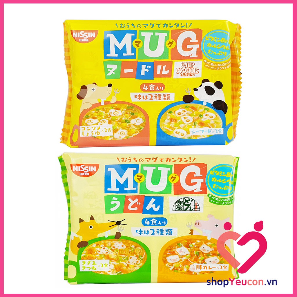 Mì Mug Nissin, Mì Apaman Nissin Ăn Liền Cho Bé [HSD T7/2022]