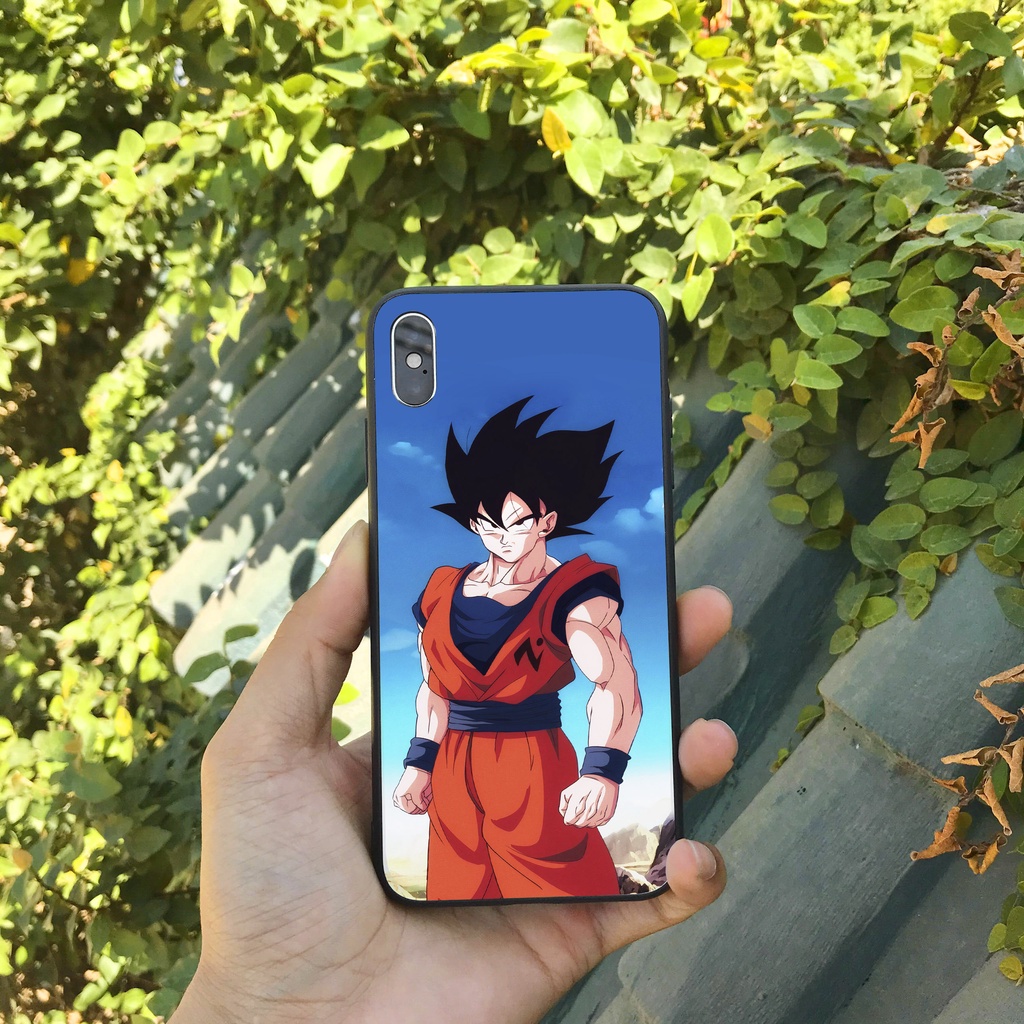 Ốp lưng iphone cao cấp Son goku cho iphone 13 12 pro max mini 11 pro max 7 8 6 s plus X r s max se 2020