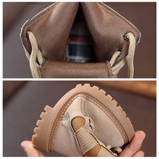 Giày Bốt Martin Mềm Size 21-30 Thời Trang Cho Bé