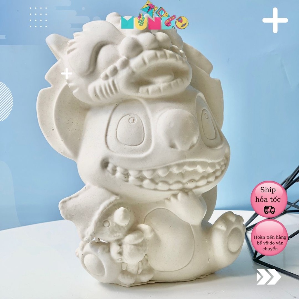 Bột thạch cao đổ tượng tô màu 1kg, 1 bao 25kg Đồ chơi thủ công.