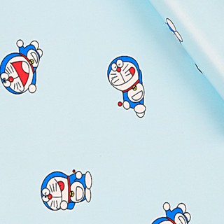 1 mét decal giấy dán tường đô rê mon tí hon khổ 45cm sẵn