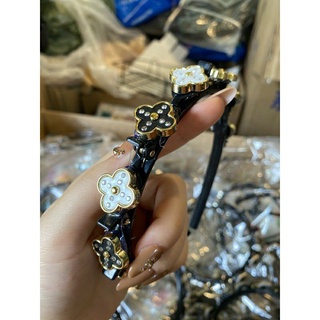 Bờm cài tóc tiktok đính đá thời trang
